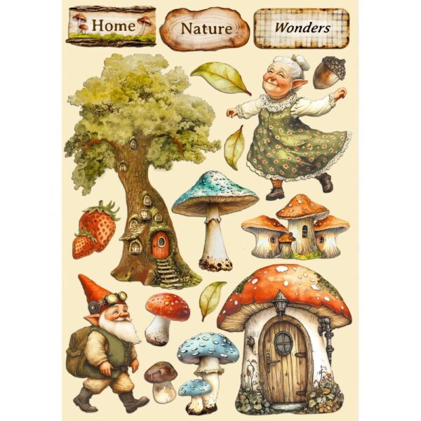 Stamperia - Hidden Grove - Wooden Shapes - Image 2
