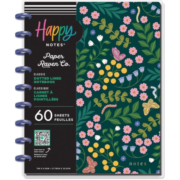 Happy Planner - Classic Notebook - Midnight Meadow