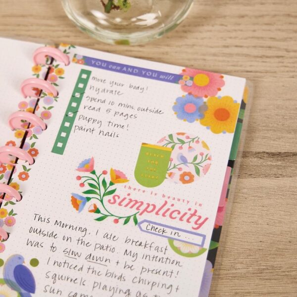 Happy Planner - MINI Notebook - Bloom & Grow - Image 3