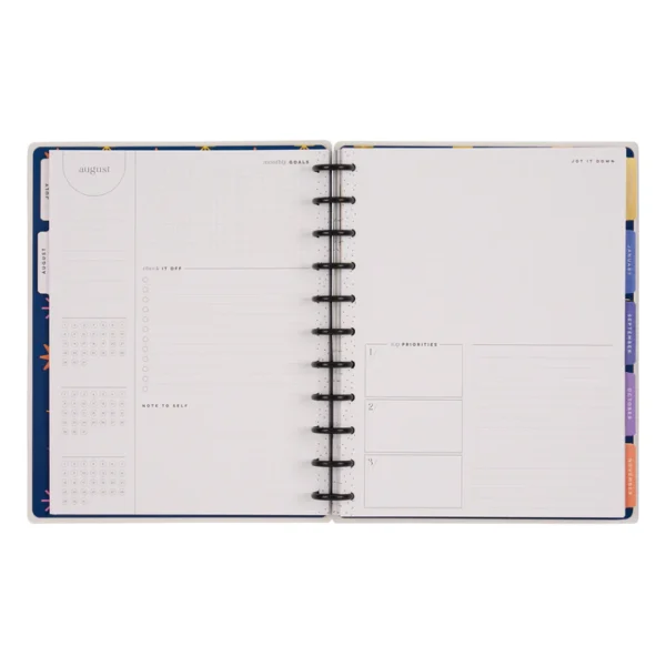 Happy Planner - 18Mth 2025/26 BIG Planner - Mystic Blooms - Image 6