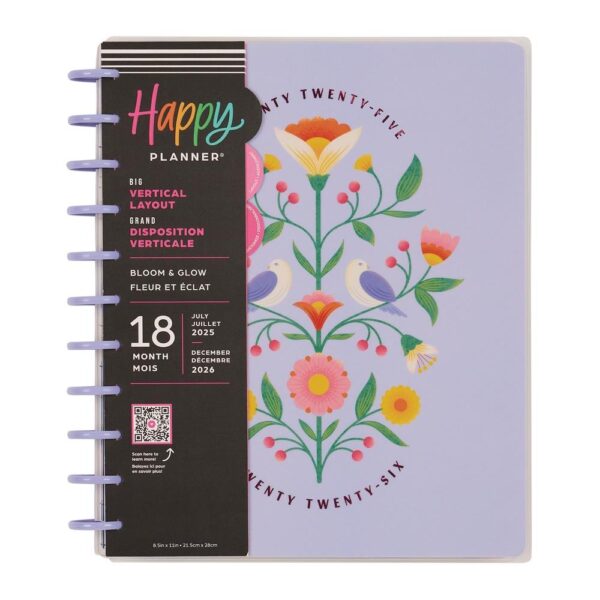 Happy Planner - 18Mth 2025/26 BIG Planner - Bloom & Grow