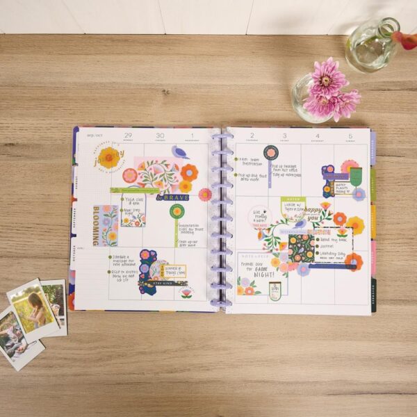 Happy Planner - 18Mth 2025/26 BIG Planner - Bloom & Grow - Image 5