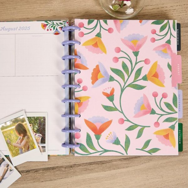 Happy Planner - 18Mth 2025/26 CLASSIC Planner - Bloom & Grow - Image 5
