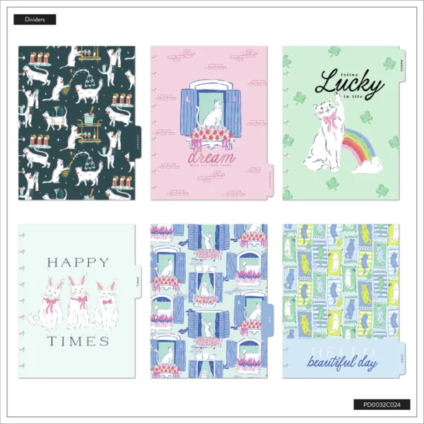 Happy Planner - 18Mth 2025/26 CLASSIC Planner - Purrfect Seasonal Cats - Image 8