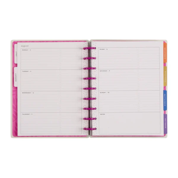 Happy Planner - 18Mth 2025/26 CLASSIC Planner - Mystic Blooms - Image 5