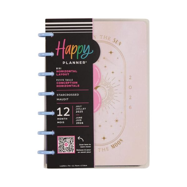 Happy Planner - 12Mth 2025/26 MINI Planner - Starcrossed