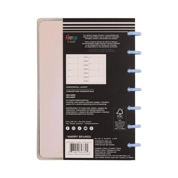 Happy Planner - 12Mth 2025/26 MINI Planner - Starcrossed - Image 7