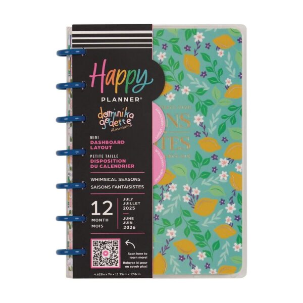 Happy Planner - 12Mth 2025/26 MINI Planner - Whimsical Seasons