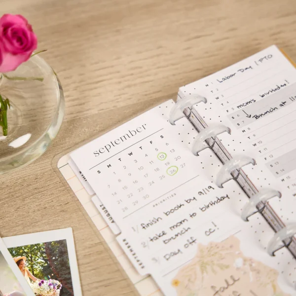 Happy Planner - 12Mth Skinny Mini Planner - Spring Fields - Image 5