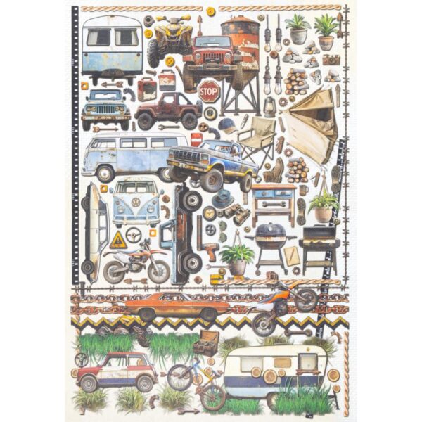 49 & Market - Rust & Revs 2.0 - Laser Cut Elements - Image 2