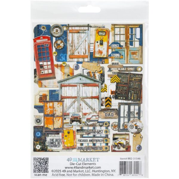 49 & Market - Rust & Revs 2.0 - Die-Cut Elements - Image 2