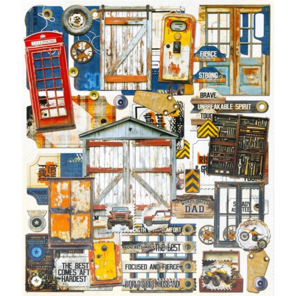 49 & Market - Rust & Revs 2.0 - Die-Cut Elements - Image 3