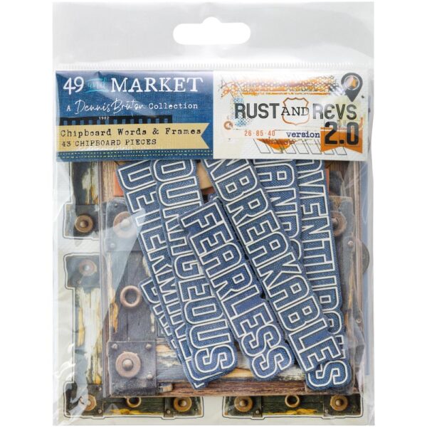 49 & Market - Rust & Revs 2.0 - Chipboard Set