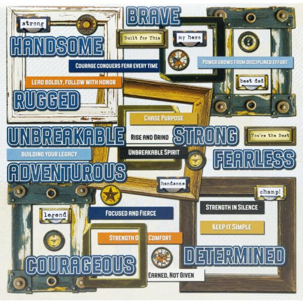 49 & Market - Rust & Revs 2.0 - Chipboard Set - Image 3