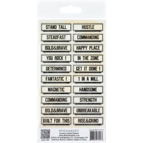 49 & Market - Rust & Revs 2.0 - Epoxy Stickers - Image 3