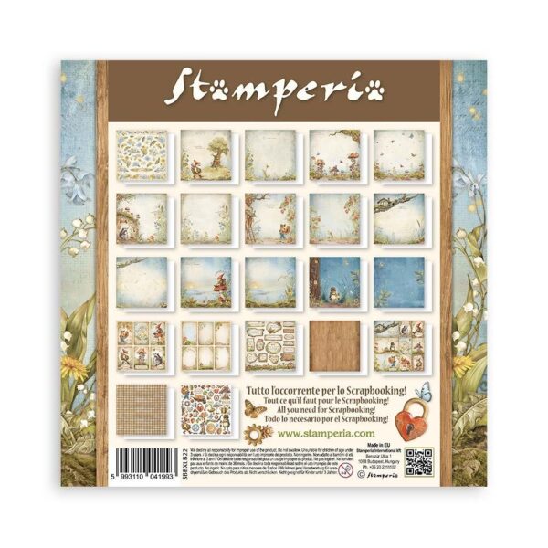 Stamperia - Hidden Grove - 12x12" SINGLE SIDED Paper Pad - Image 2