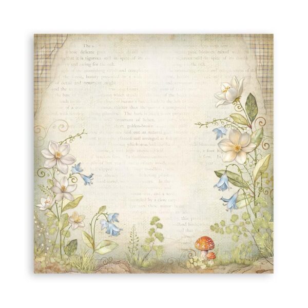 Stamperia - Hidden Grove - 12x12" SINGLE SIDED Paper Pad - Image 9