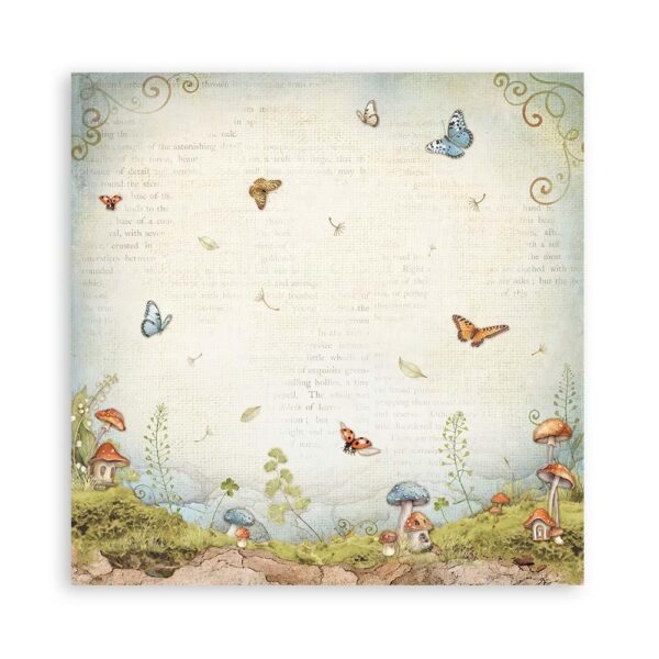 Stamperia - Hidden Grove - 12x12" SINGLE SIDED Paper Pad - Image 7