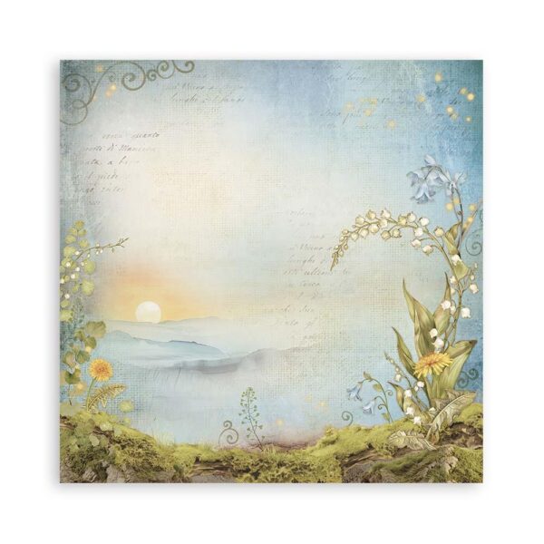 Stamperia - Hidden Grove - 12x12" SINGLE SIDED Paper Pad - Image 5