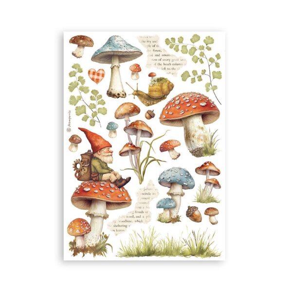 Stamperia - Hidden Grove - A5 Washi Pad - Image 4