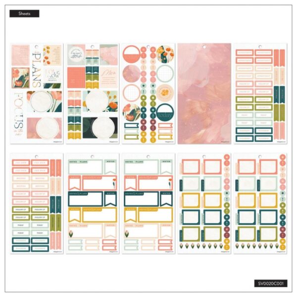 Happy Planner - Sticker Value Pack - Pastel Canvas Parenting - Image 3