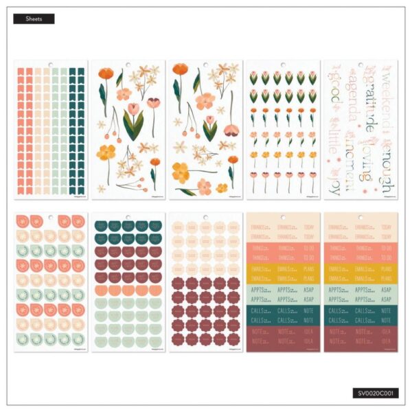 Happy Planner - Sticker Value Pack - Pastel Canvas Parenting - Image 4