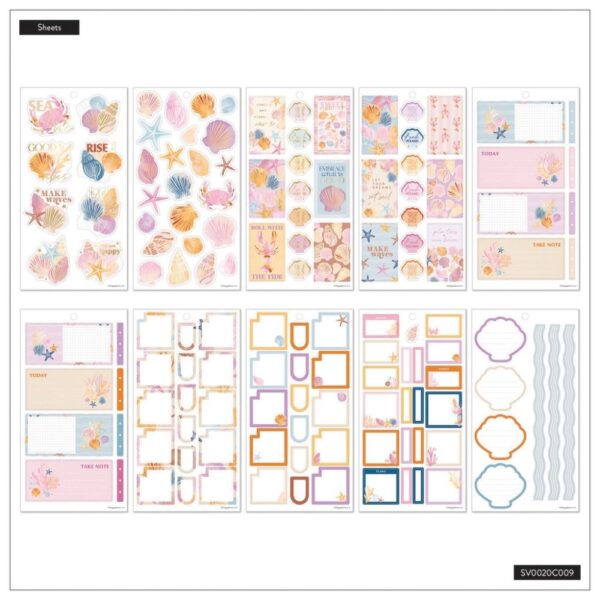 Happy Planner - Sticker Value Pack - Shell Yeah - Image 4