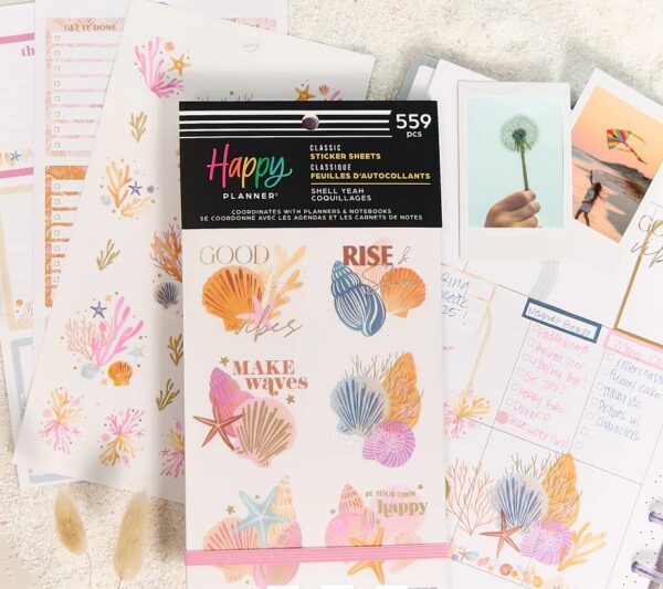 Happy Planner - Sticker Value Pack - Shell Yeah - Image 2