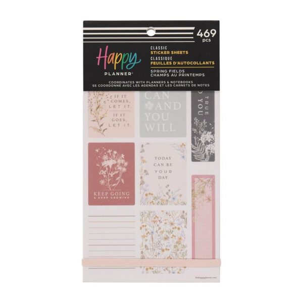 Happy Planner - Sticker Value Pack - Spring Fields