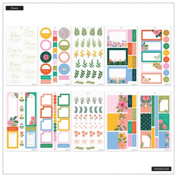 Happy Planner - Sticker Value Pack - Midnight Meadow - Image 3
