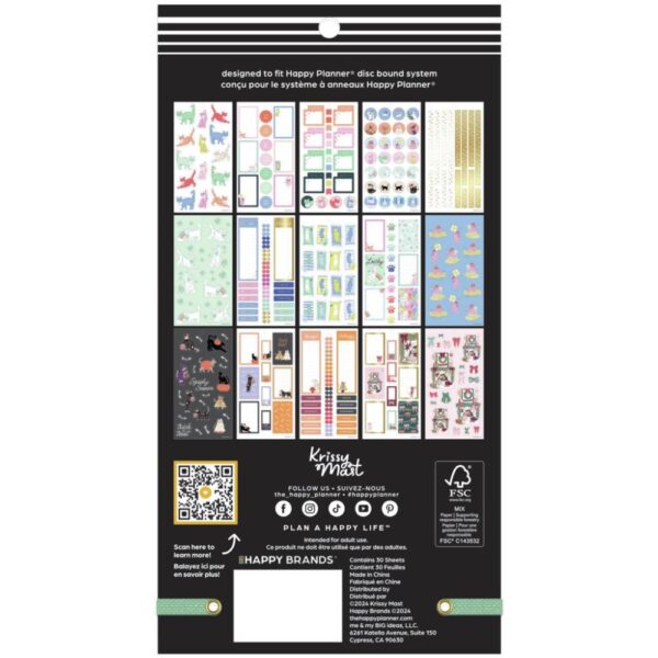 Happy Planner - Sticker Value Pack - Purrfect Seasonal Cats - Image 2