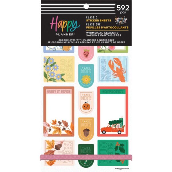 Happy Planner - Sticker Value Pack - Whimsical Seasons