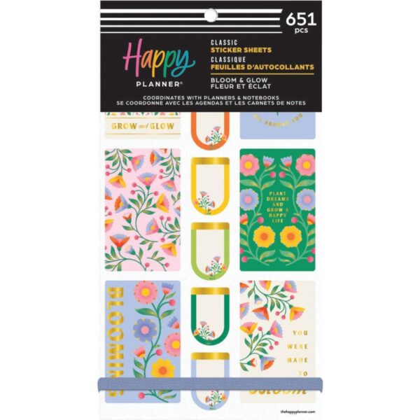 Happy Planner - Sticker Value Pack - Bloom & Grow