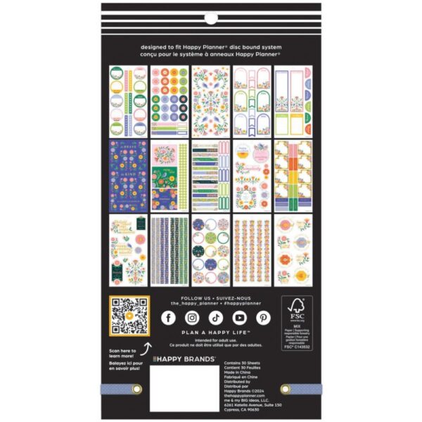 Happy Planner - Sticker Value Pack - Bloom & Grow - Image 2