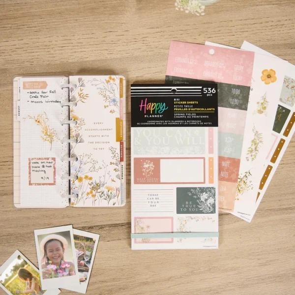 Happy Planner - Sticker Value Pack - Spring Fields, MINI - Image 2