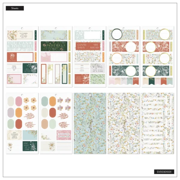 Happy Planner - Sticker Value Pack - Spring Fields, MINI - Image 3