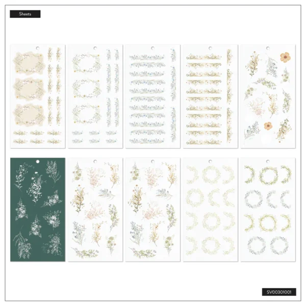 Happy Planner - Sticker Value Pack - Spring Fields, MINI - Image 5