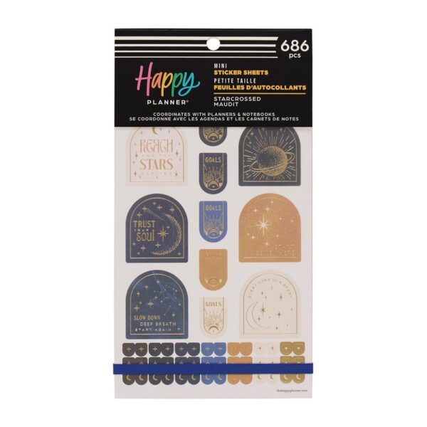 Happy Planner - Sticker Value Pack - Starcrossed, MINI