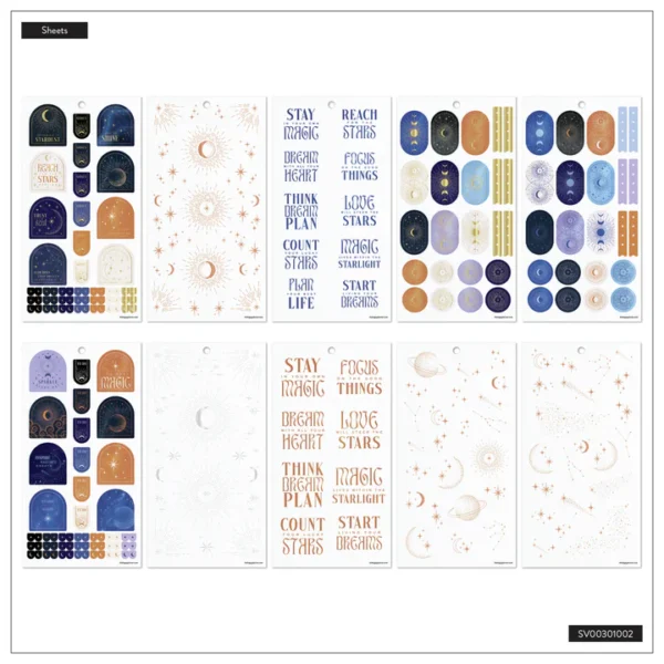 Happy Planner - Sticker Value Pack - Starcrossed, MINI - Image 4