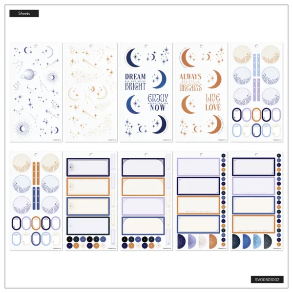 Happy Planner - Sticker Value Pack - Starcrossed, MINI - Image 5