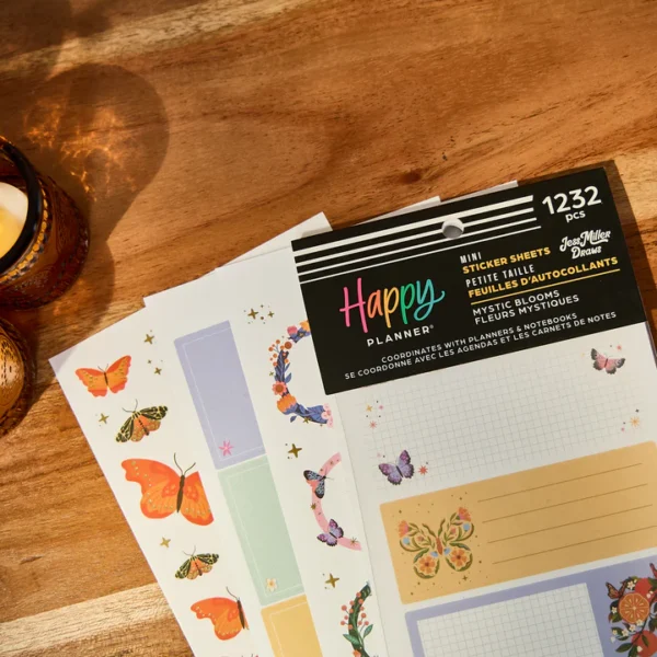 Happy Planner - Sticker Value Pack - Mystic Blooms, MINI - Image 3