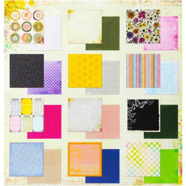 49 & Market - Vicki Boutin Flower Emporium - 12X12" Paper Patterns Pad - Image 2