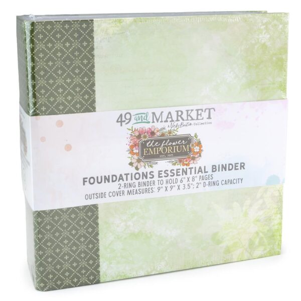 49 & Market - Vicki Boutin Flower Emporium - Foundation Essentials Album Kit
