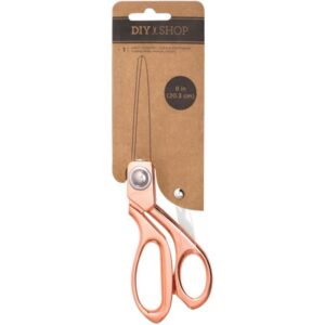 American Crafts - DIY Shop Craft Scissors 8", Rose Gold