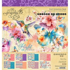 Graphic 45 - Flight Of Fancy - Collection Pack 8x8"