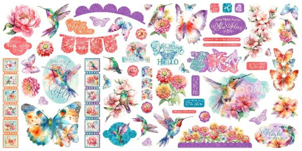 Graphic 45 - Flight Of Fancy - Ephemera Set - Image 2