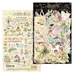 Graphic 45 - Fairy Boutique - Ephemera Set