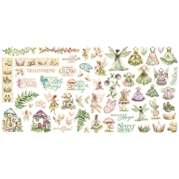 Graphic 45 - Fairy Boutique - Ephemera Set - Image 2