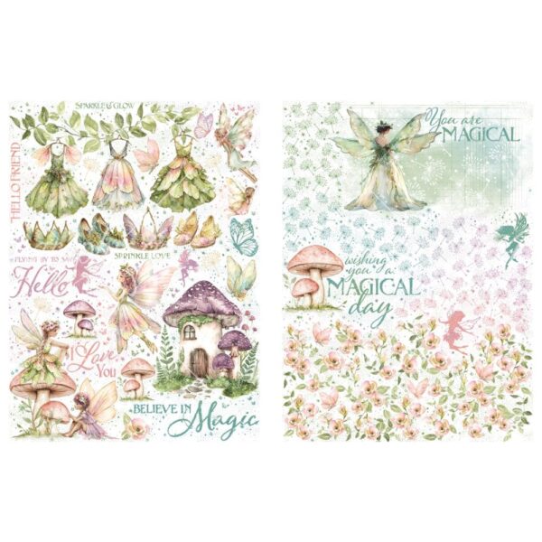 Graphic 45 - Fairy Boutique - Rub-On Transfers - Image 2