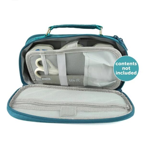 We R Crafter's Zippered Pouch - Teal - Image 3